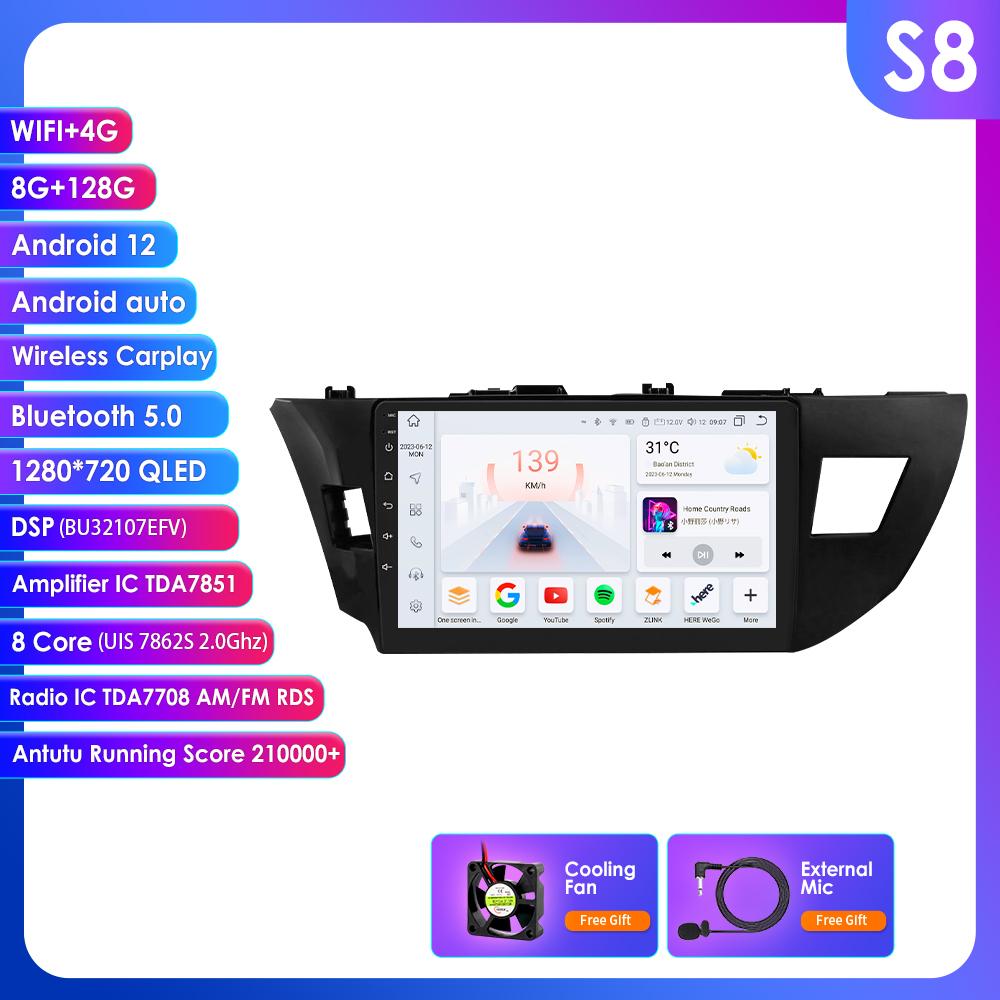 OSSURET Carplay 4G-LTE 2Din для Toyota Corolla 2014 2015 2016 Android Автомагнитола Радио Мультимедийный Видеоплеер Навигация GPS Интеллектуальное Головное Устройство S8 8Core 8G 128G
OSSURET Carplay 4G-LTE 2Din для Toyota Corolla 2014 2015 2016 Android Автомагнитола Радио Мультимедийный Видеоплеер Навигация GPS Интеллектуальное Головное Устройство S8 8Core 8G 128G