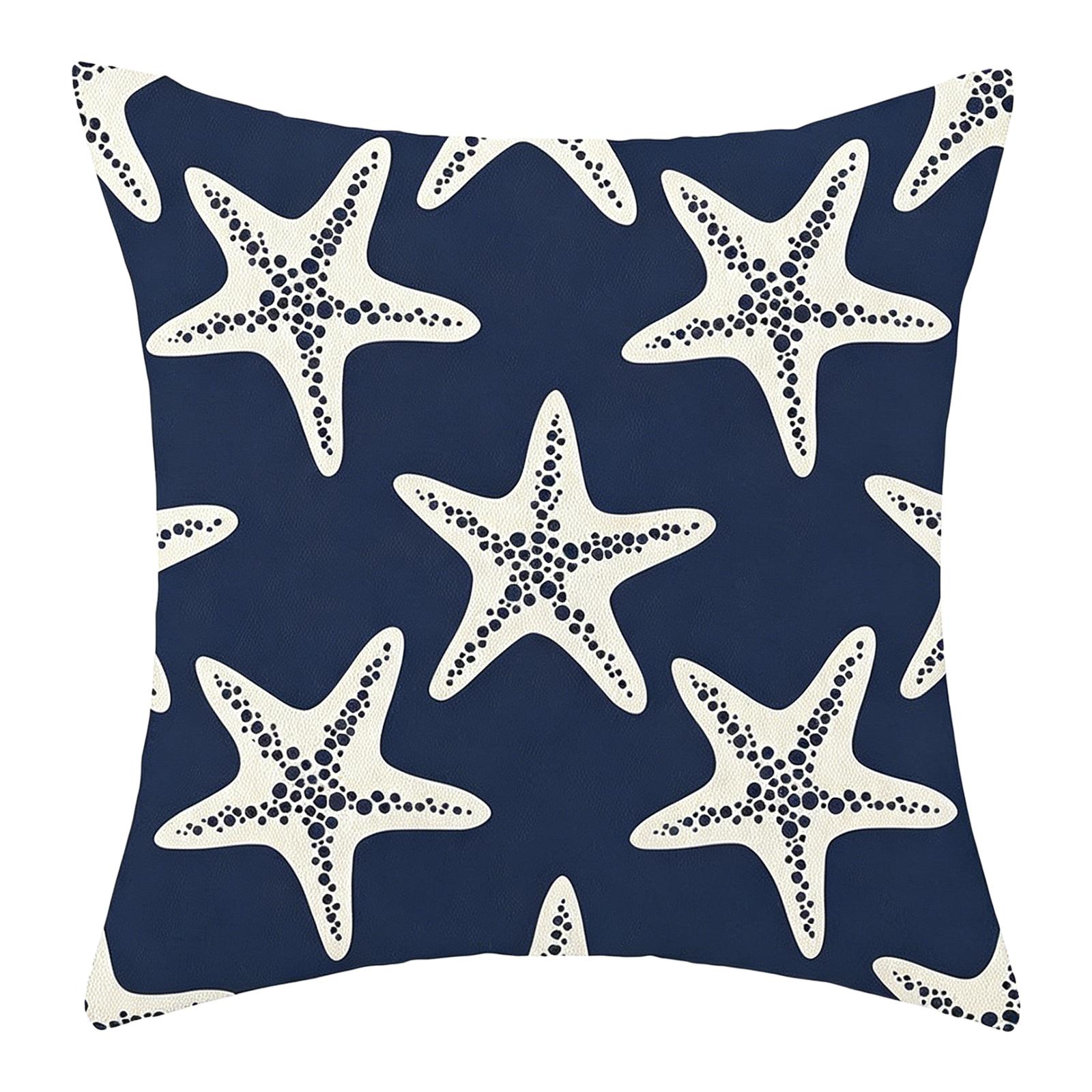 Coastal Nautical Throw Pillow Covers 45x45cm Sea Animal Pillow Cases Flax Cushion Cover for Sofa Bedroom Living Room Home Decor
Coastal Nautical Throw Pillow Covers 45x45cm Sea Animal Pillow Cases Flax Cushion Cover for Sofa Bedroom Living Room Home Decor
