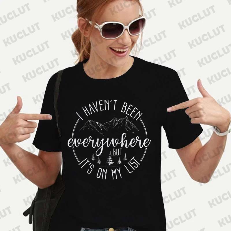 Shirts for Women I Havent Been Everywhere But Its on My List Print Tshirts World Traveler Vacation Tshirt Funny Travel Shirt S
Shirts for Women I Havent Been Everywhere But Its on My List Print Tshirts World Traveler Vacation Tshirt Funny Travel Shirt S