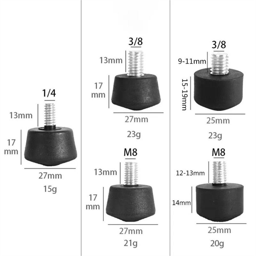 3/8 1/4 Inch Monopod Foot Pad M8 Screws Tripod Feet Mat Tripod Rubber Foot Replacement Mat D
3/8 1/4 Inch Monopod Foot Pad M8 Screws Tripod Feet Mat Tripod Rubber Foot Replacement Mat D