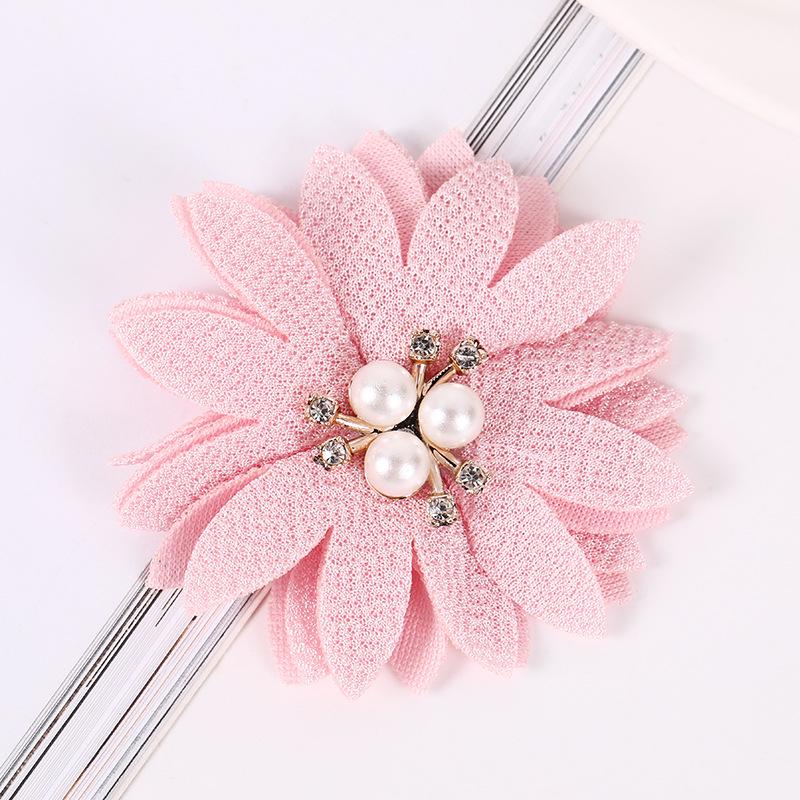 Korean Style 6.5CM Pearl Fabric Flower for DIY Headwear, Clothing, Shoe, and Bag Accessories Diameter 6.5CM
Korean Style 6.5CM Pearl Fabric Flower for DIY Headwear, Clothing, Shoe, and Bag Accessories Diameter 6.5CM