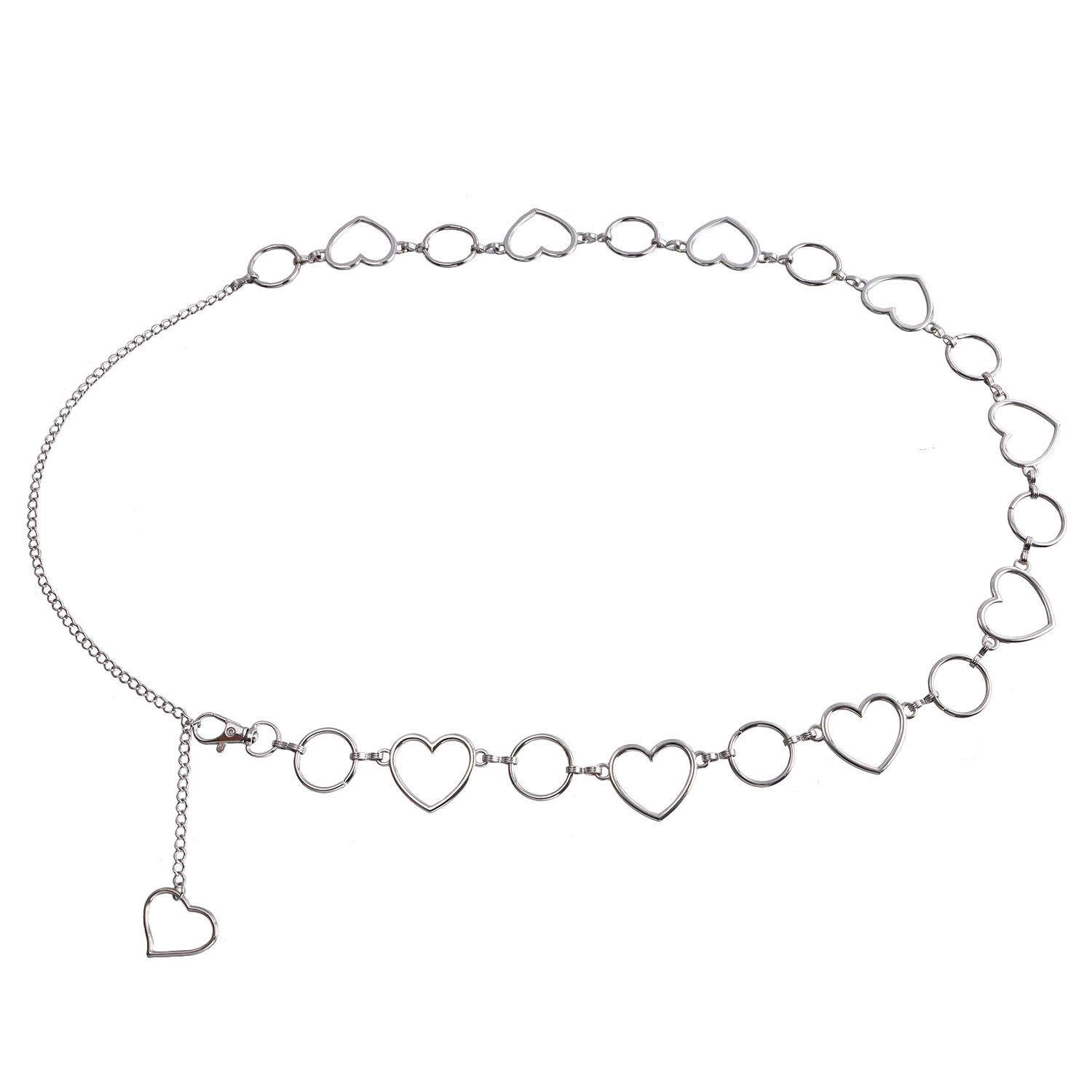 Sexy Hottie Geometric Hollow Love Ring Splicing Waist Chain Beach Sweet Cool Body Chain
Sexy Hottie Geometric Hollow Love Ring Splicing Waist Chain Beach Sweet Cool Body Chain