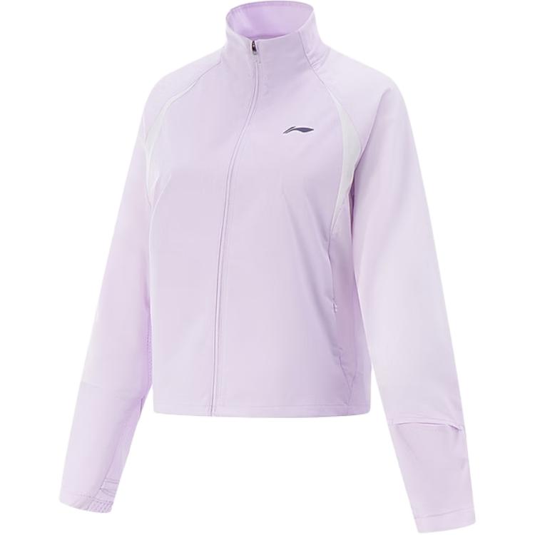 Li Ning Running Series Comfortable Casual Simple Stand Collar Versatile Breathable Zip Sports Windbreaker Women outerwear Cool-Purple AFDV042-4 L
Li Ning Running Series Comfortable Casual Simple Stand Collar Versatile Breathable Zip Sports Windbreaker Women outerwear Cool-Purple AFDV042-4 L