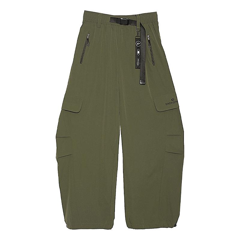 Tuogu Women s Paratrooper Curved Blade Summer Pants: Slimming, Loose-Fit, Wide-Leg Casual Design. L
Tuogu Women s Paratrooper Curved Blade Summer Pants: Slimming, Loose-Fit, Wide-Leg Casual Design. L