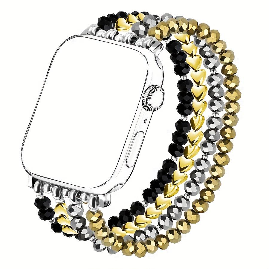 Stylish Black Agate Crystal Bracelet Strap for Apple Watch (38-49mm) 38/40/41/42MM золотий
Stylish Black Agate Crystal Bracelet Strap for Apple Watch (38-49mm) 38/40/41/42MM золотий