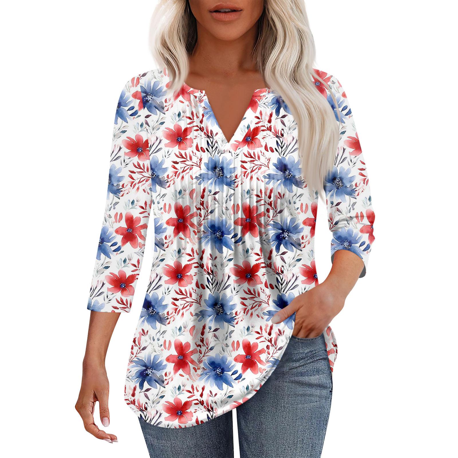 Women s Fashionable Casual Pleated V Neck Color Seven Quarter Sleeve T-shirt Top XL білий
Women s Fashionable Casual Pleated V Neck Color Seven Quarter Sleeve T-shirt Top XL білий