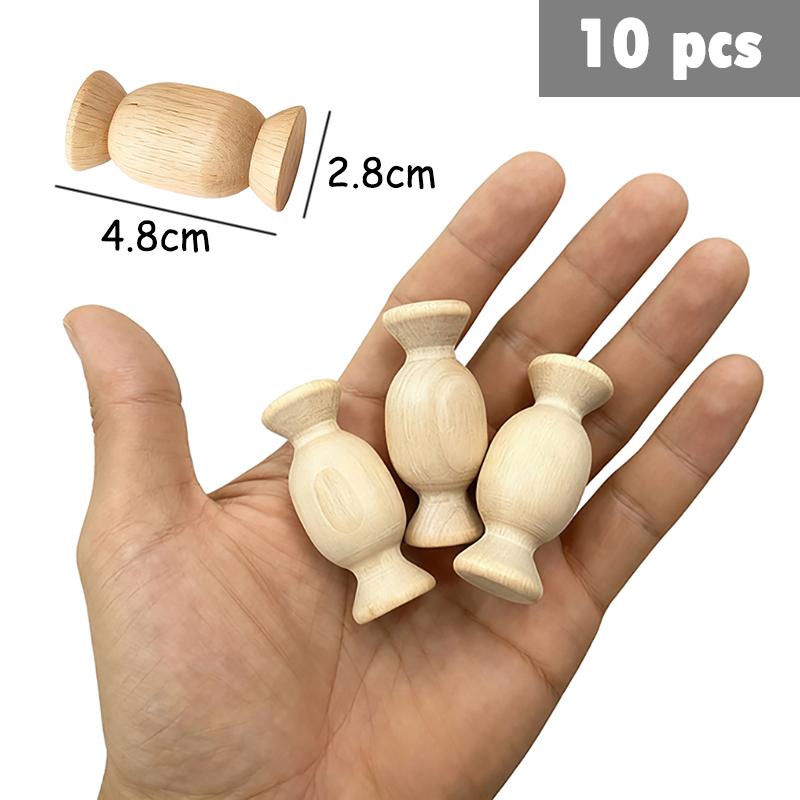 Kids Wooden Candy Creative Blocks DIY Painting Halloween/Christmas Candy Game Constructor Unfinished Rainbow Blocks Loose Parts
Kids Wooden Candy Creative Blocks DIY Painting Halloween/Christmas Candy Game Constructor Unfinished Rainbow Blocks Loose Parts