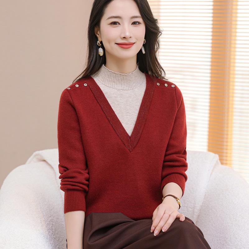 Mom s Layered Fleece Sweater: Warm, Stylish Top for Autumn & Winter M (for 85-95 jins)
Mom s Layered Fleece Sweater: Warm, Stylish Top for Autumn & Winter M (for 85-95 jins)