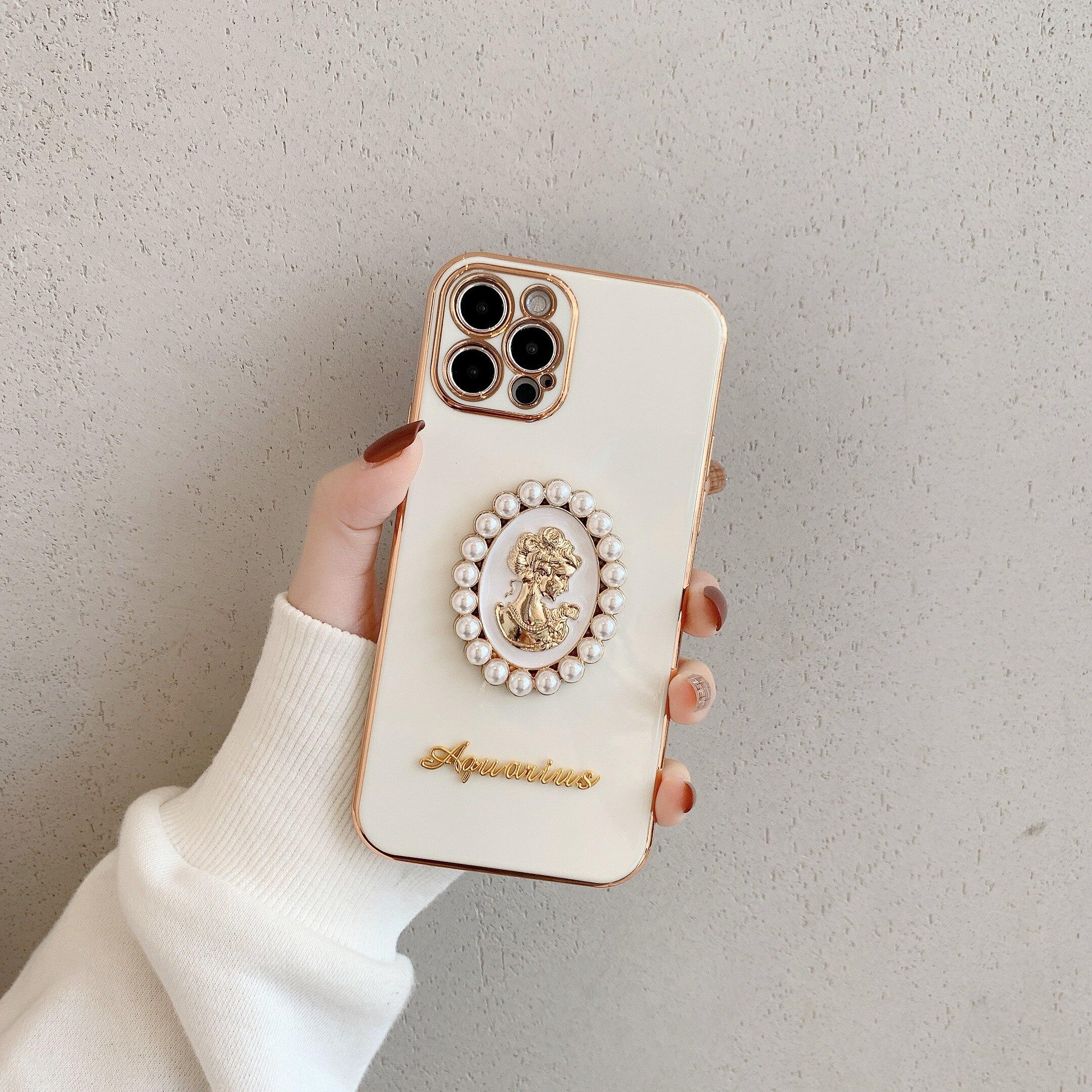 Модный женский чехол с 3D жемчугом для Apple IPhone11 12 13 Pro X XR XS Max 7 8 Plus, роскошный противоударный защитный чехол на заднюю панель
Модный женский чехол с 3D жемчугом для Apple IPhone11 12 13 Pro X XR XS Max 7 8 Plus, роскошный противоударный защитный чехол на заднюю панель