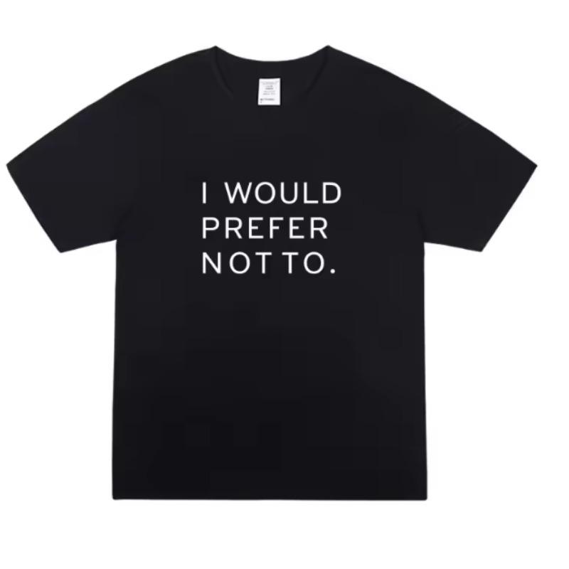 Philosopher Zizek Same I Would Prefer Not To Print Graphic Tshirt Unisexs and Womens Shortsleeved Tshirt Clothing Street 4XL
Philosopher Zizek Same I Would Prefer Not To Print Graphic Tshirt Unisexs and Womens Shortsleeved Tshirt Clothing Street 4XL