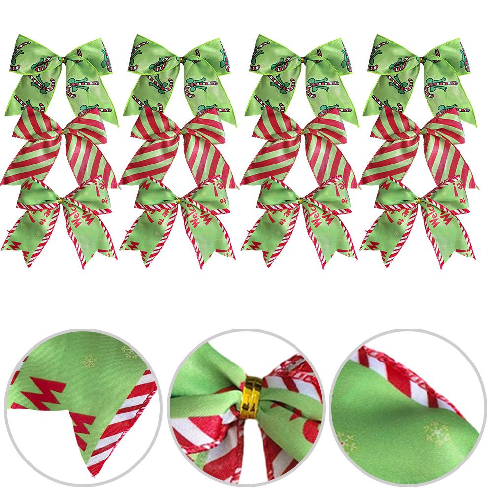 12 colorful For Christmas bows for trees and festive parties cloth material sturdy weather resistant 66 inches size China Mainland
12 colorful For Christmas bows for trees and festive parties cloth material sturdy weather resistant 66 inches size China Mainland