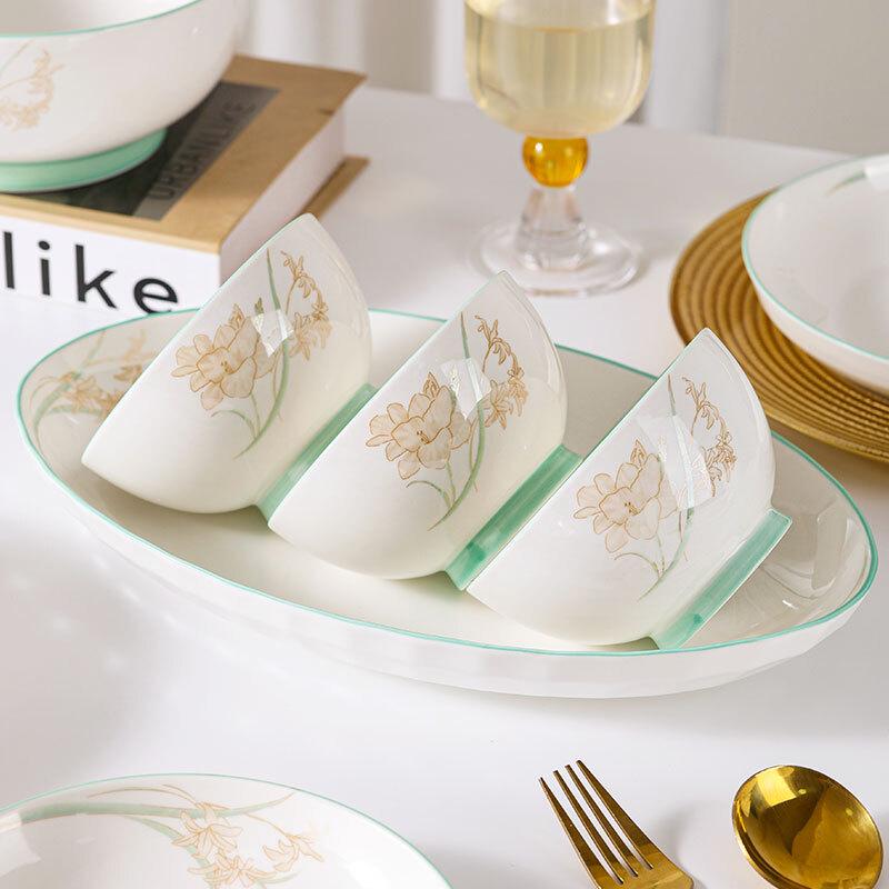 Jieyajie 5-inch Ceramic Rice & Noodle Bowl Set
Jieyajie 5-inch Ceramic Rice & Noodle Bowl Set