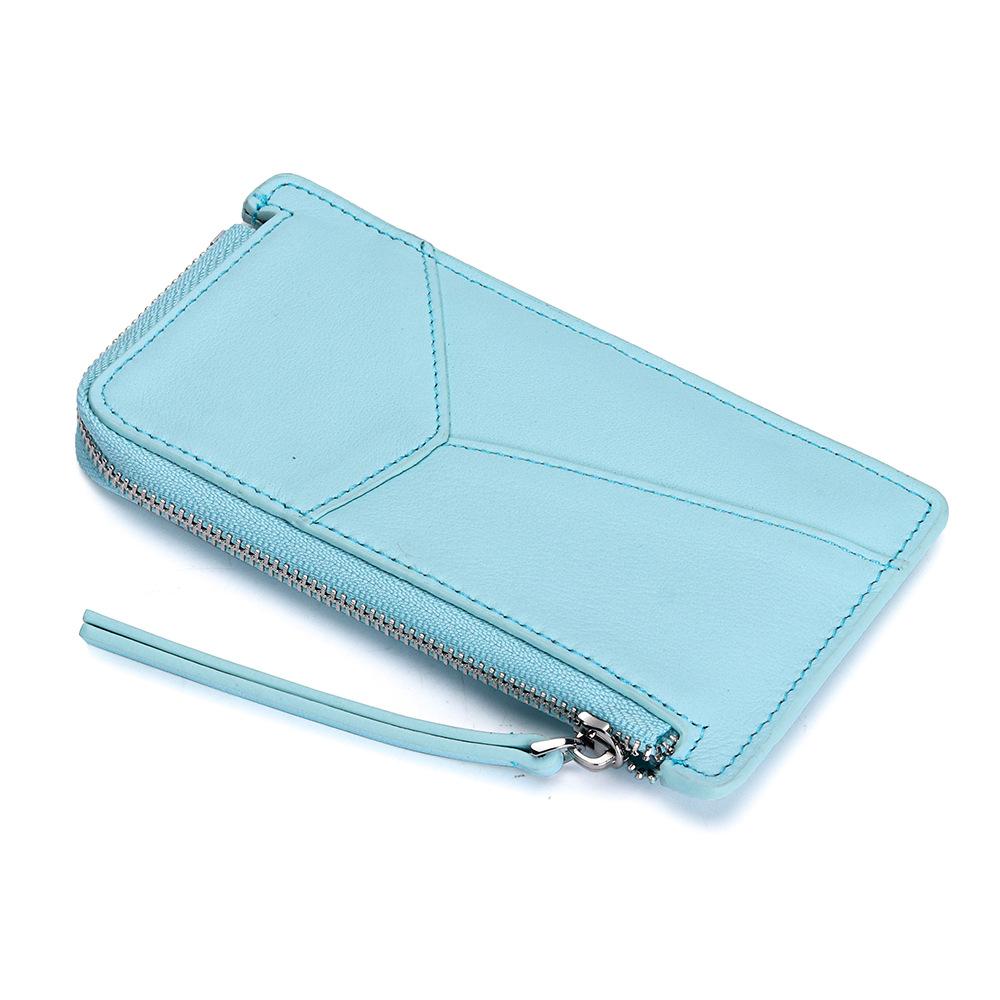 Fashionable Women Real Leather Slim Card Holder Geometric Patchwork Zipper Cards Coin Cash Portable Daily Coin Purse Mini Wallet
Fashionable Women Real Leather Slim Card Holder Geometric Patchwork Zipper Cards Coin Cash Portable Daily Coin Purse Mini Wallet