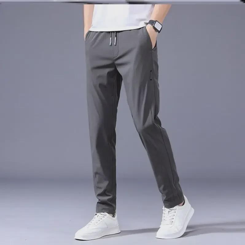 Hong Kong Style Men s Summer Thin Casual Loose Straight Sports Pants - Korean Trendy Long Pants 2XL темно-сірий колір
Hong Kong Style Men s Summer Thin Casual Loose Straight Sports Pants - Korean Trendy Long Pants 2XL темно-сірий колір