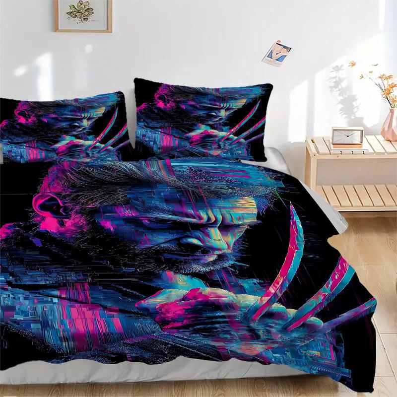 3pcs Wolverine claws Duvet Cover Set, 1 Duvet Cover + 2 Pillowcases (No Insert), High-Definition Print, Home & Dorm Set yy251208100 135x200cm
3pcs Wolverine claws Duvet Cover Set, 1 Duvet Cover + 2 Pillowcases (No Insert), High-Definition Print, Home & Dorm Set yy251208100 135x200cm