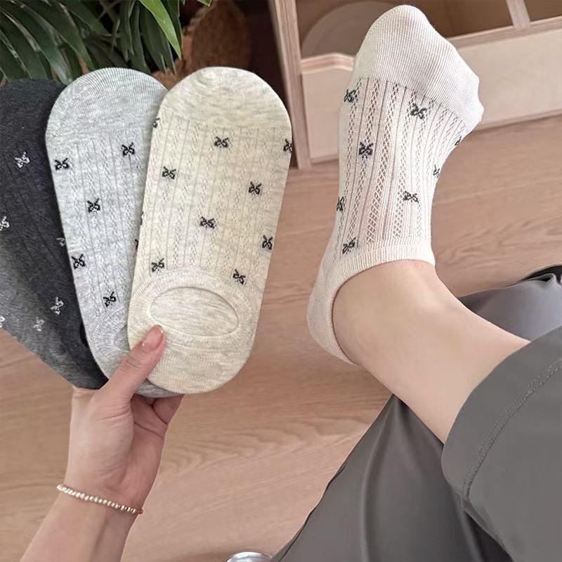 Women s Summer Thin Bow Mesh Boneless Breathable Low Help Shallow Mouth Boat Socks 1 pair светло-серый
Women s Summer Thin Bow Mesh Boneless Breathable Low Help Shallow Mouth Boat Socks 1 pair светло-серый