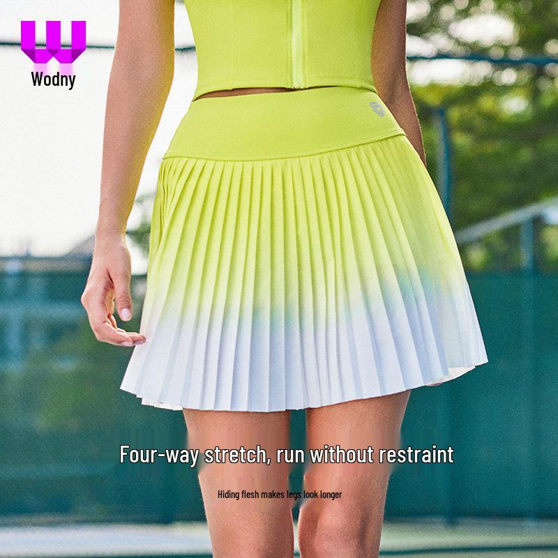 Gradient High-Waisted Anti-Exposure Sport Skort with Pockets - Quick-Dry Yoga and Fashion Wear XL (approx. 120-135 lbs)
Gradient High-Waisted Anti-Exposure Sport Skort with Pockets - Quick-Dry Yoga and Fashion Wear XL (approx. 120-135 lbs)