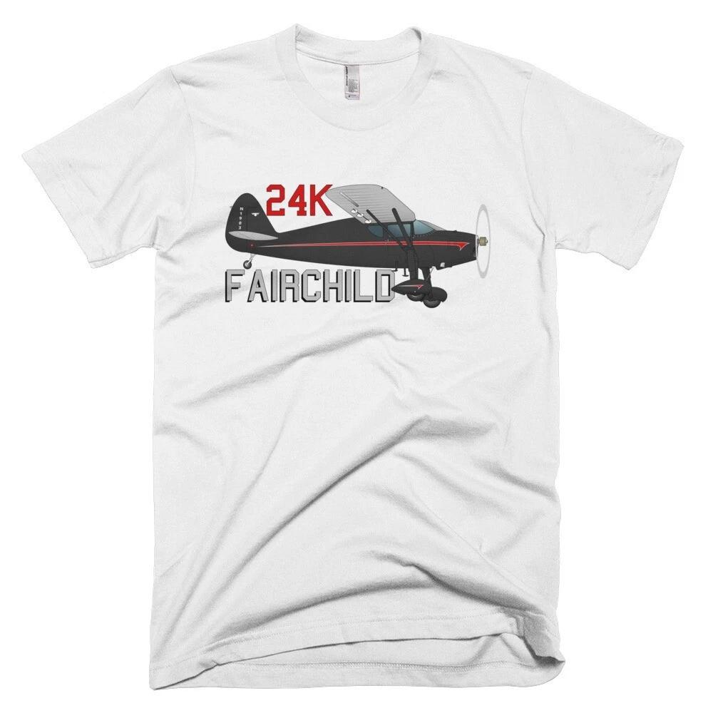 Fairchild 24K Airplane T-shirt- Personalized with N# S
Fairchild 24K Airplane T-shirt- Personalized with N# S