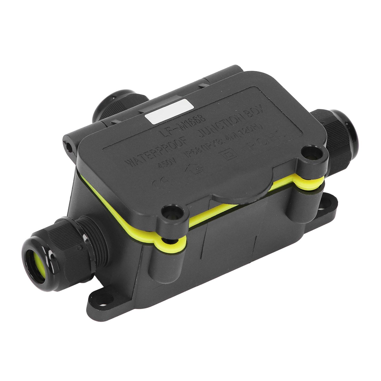 Water Proof Electrical Box, 3 Way IP68 Junction Box for LED Lights, 40A 450V Outdoor Connection Box for Street Lights, , with Silicone S
Water Proof Electrical Box, 3 Way IP68 Junction Box for LED Lights, 40A 450V Outdoor Connection Box for Street Lights, , with Silicone S