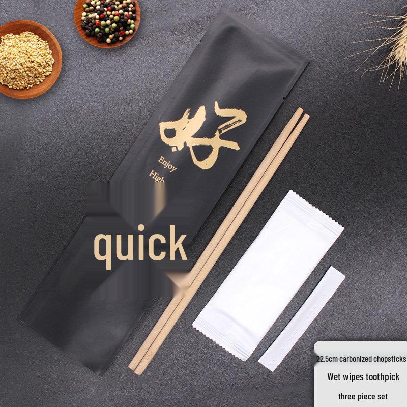 Disposable Bamboo Chopsticks & Cutlery Set
Disposable Bamboo Chopsticks & Cutlery Set