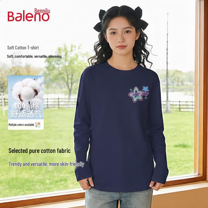 Baleno Women s Printed Pure Cotton Long-Sleeve T-Shirt M
Baleno Women s Printed Pure Cotton Long-Sleeve T-Shirt M