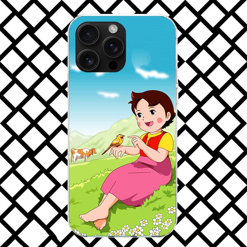 Heidi Cute Cartoon Phone Case for iPhone 17 Air 16 16E 15 14 Plus 13 Mini 12 11 Pro Max 7 8 + SE 2020 Soft Cover Fundas 17 Air 1 iPhone 15
Heidi Cute Cartoon Phone Case for iPhone 17 Air 16 16E 15 14 Plus 13 Mini 12 11 Pro Max 7 8 + SE 2020 Soft Cover Fundas 17 Air 1 iPhone 15