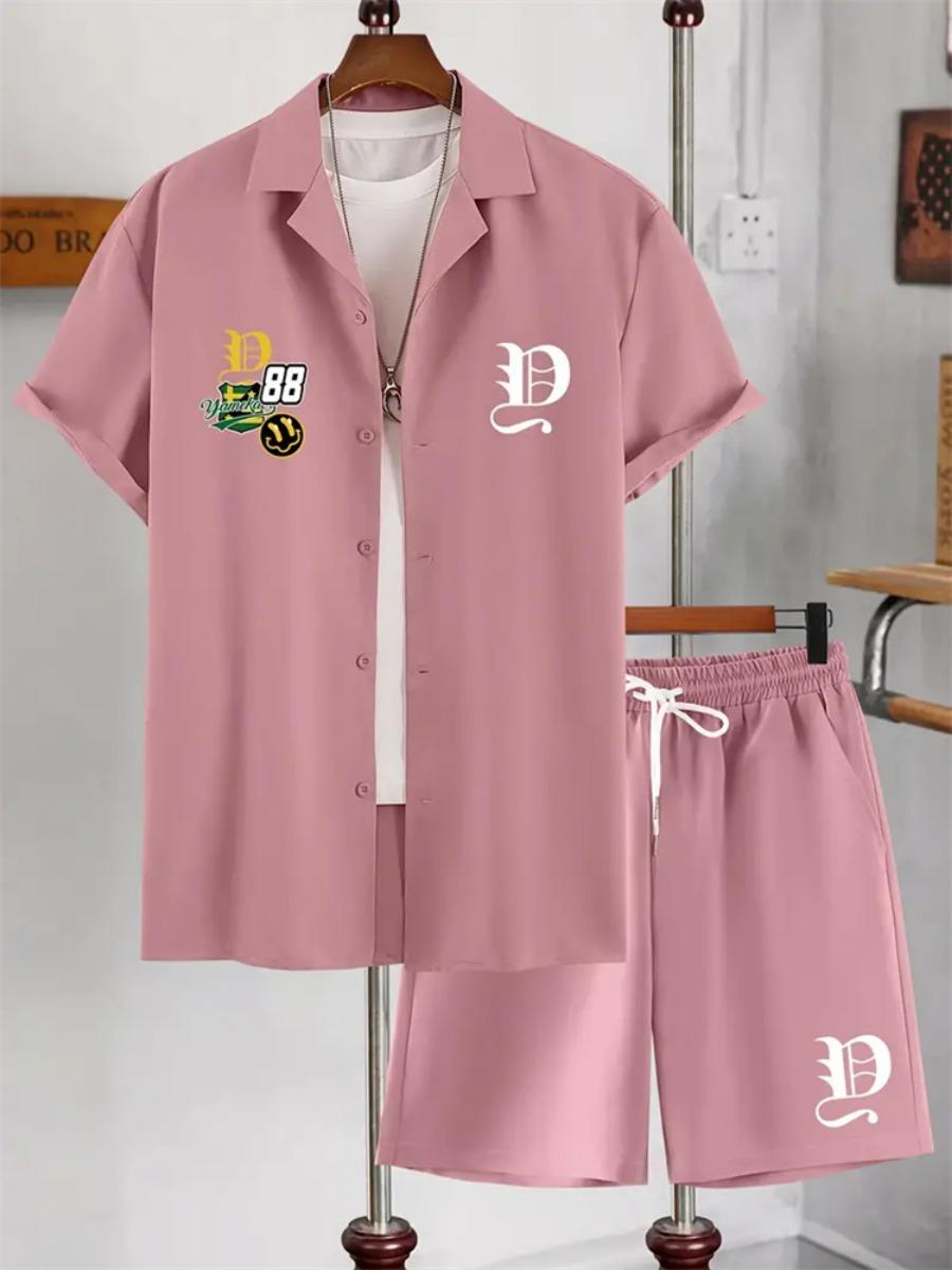 New Men s Short Sleeve Shirt Shorts Set Beach Vacation Style Daily Sports Men s Set Summer Plus Size Comfortable Men s Wear S
New Men s Short Sleeve Shirt Shorts Set Beach Vacation Style Daily Sports Men s Set Summer Plus Size Comfortable Men s Wear S