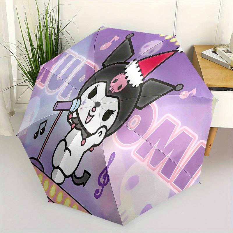 Kuromi,Party Hat Automatic Folding Umbrella-Simple 8-Rib Design, Bright Cartoon Pattern, Durable Iron Frame, Suitable For Travel, Outdoor, B
Kuromi,Party Hat Automatic Folding Umbrella-Simple 8-Rib Design, Bright Cartoon Pattern, Durable Iron Frame, Suitable For Travel, Outdoor, B