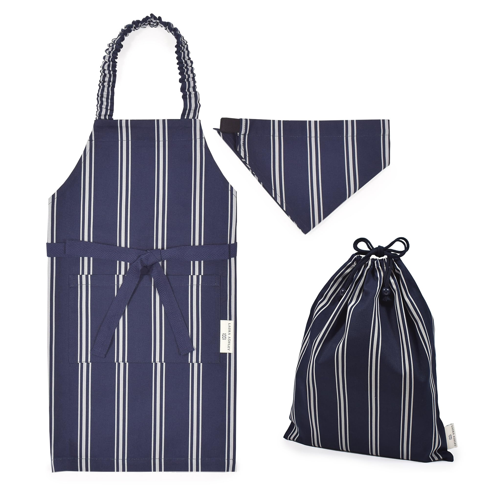 COLORFUL CANDY STYLE LAURA ASHLEY Set Drawstring Gym Clothes Bag Apron Cooking Training Kitchen Helping Triangular Sling Set Farnworth Stripe
COLORFUL CANDY STYLE LAURA ASHLEY Set Drawstring Gym Clothes Bag Apron Cooking Training Kitchen Helping Triangular Sling Set Farnworth Stripe