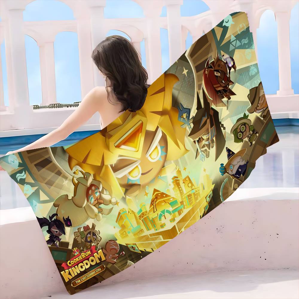 Game C-Cookie Run K-ingdom Anime Beach Swimming Towel Soft Absorbent Washcloth Children s Gifts For Kids Travel Camping Gym W30*H60(CM)
Game C-Cookie Run K-ingdom Anime Beach Swimming Towel Soft Absorbent Washcloth Children s Gifts For Kids Travel Camping Gym W30*H60(CM)