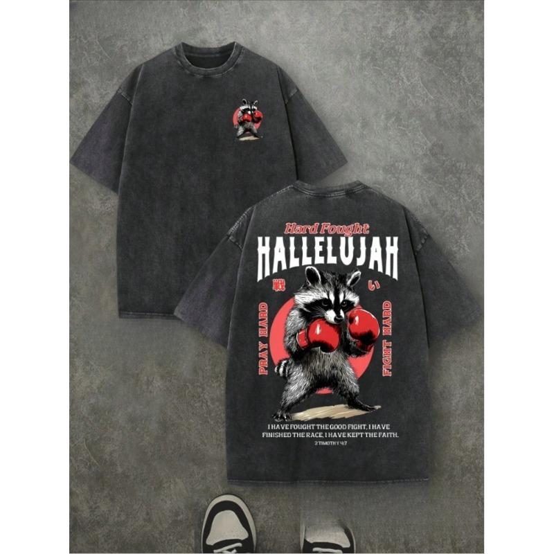 European Size Men S Vintage Y2K Style Washed T-Shirt Featuring a Playful Raccoon Design, Perfect for Boxing Enthusiasts. S чёрный
European Size Men S Vintage Y2K Style Washed T-Shirt Featuring a Playful Raccoon Design, Perfect for Boxing Enthusiasts. S чёрный