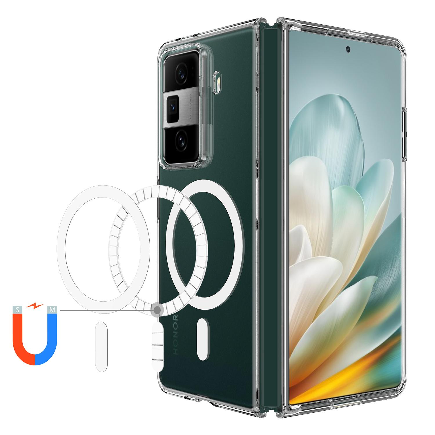 For Honor Magic Vs3 5G Clear Case TPU+Acrylic Magnetic Phone Cover Compatible with MagSafe A
For Honor Magic Vs3 5G Clear Case TPU+Acrylic Magnetic Phone Cover Compatible with MagSafe A