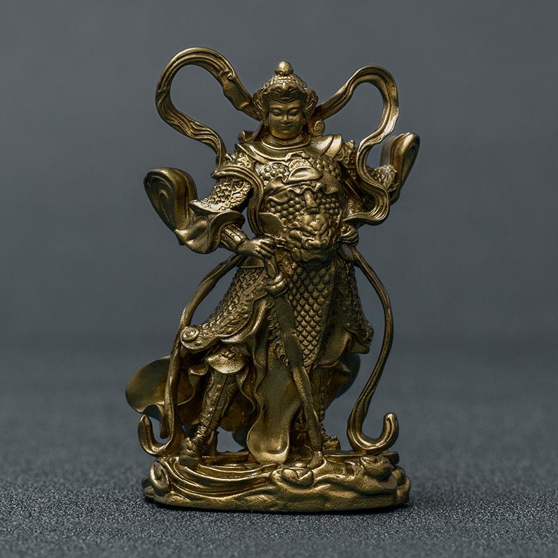 Jalana Vajra Bodhisattva Guardian Statue Pure Brass Ornament Small Portable Buddha Home Zen Study Room Tea Space Decorati
Jalana Vajra Bodhisattva Guardian Statue Pure Brass Ornament Small Portable Buddha Home Zen Study Room Tea Space Decorati