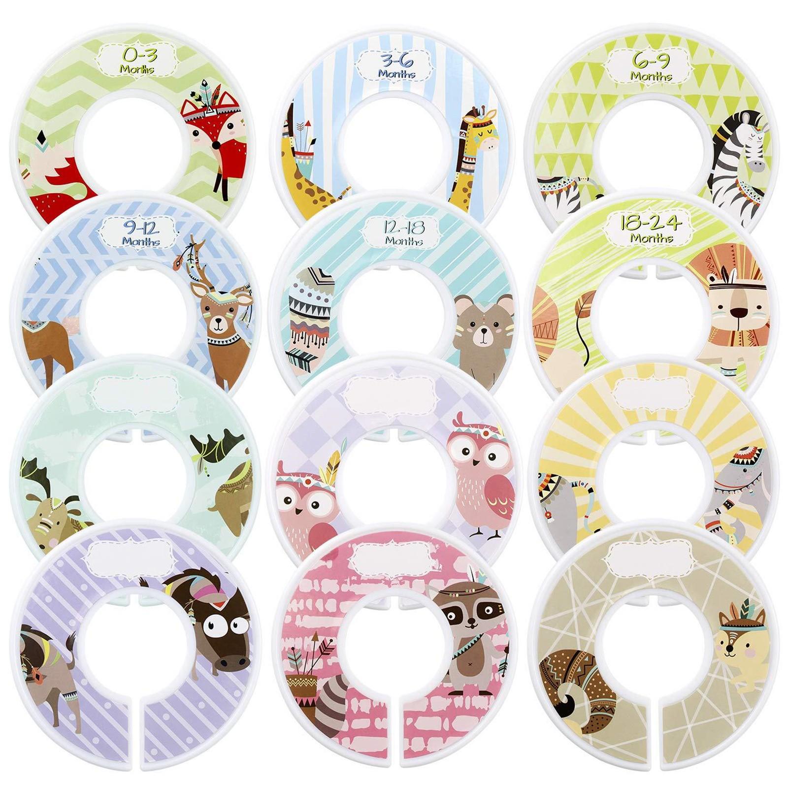 Baby Closet Dividers for Newborn to Toddler Age Range Adjustable Nursery Organizer with Animal Prints for Clothing Storage and Size Separation One Size білий
Baby Closet Dividers for Newborn to Toddler Age Range Adjustable Nursery Organizer with Animal Prints for Clothing Storage and Size Separation One Size білий