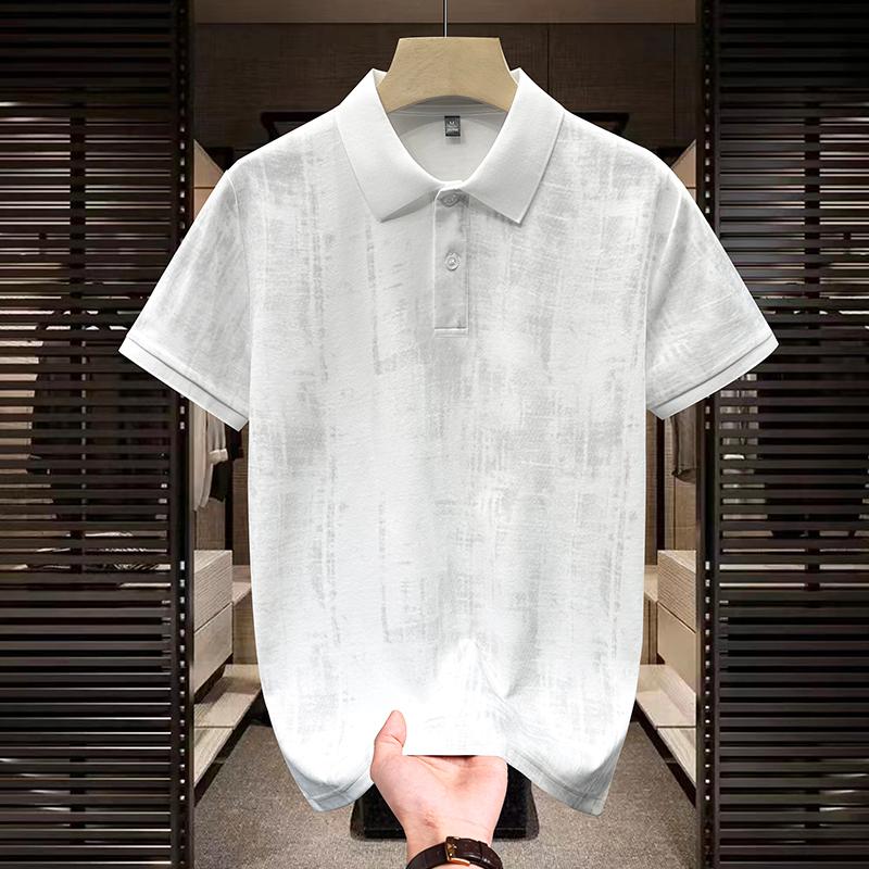 Summer Ice Silk Men s Short Sleeved T-shirt Men s Short Sleeved Polo Shirt XXXXL
Summer Ice Silk Men s Short Sleeved T-shirt Men s Short Sleeved Polo Shirt XXXXL
