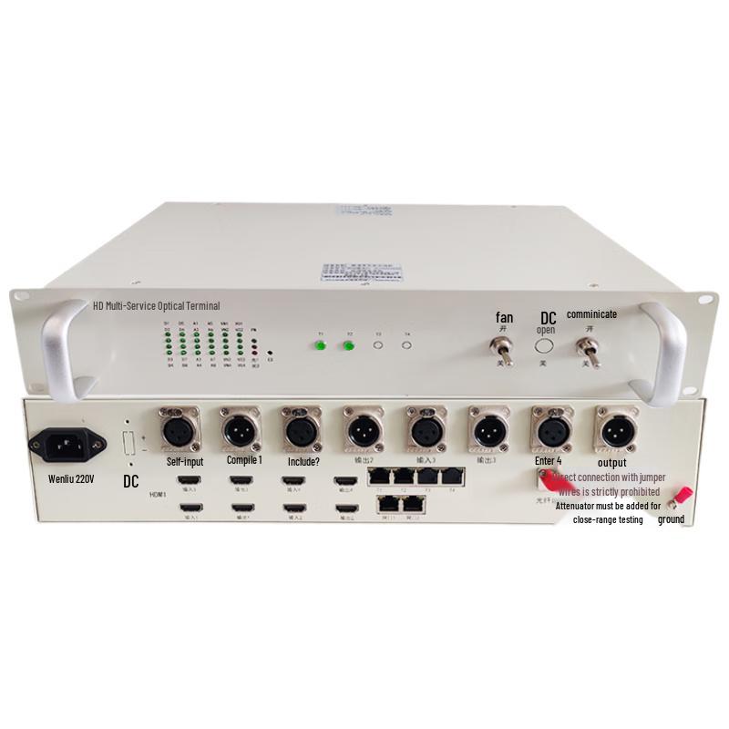 DAIXUTONGXIN DX-4SVA2VE2T HD Multi-service Optical Transceiver
DAIXUTONGXIN DX-4SVA2VE2T HD Multi-service Optical Transceiver