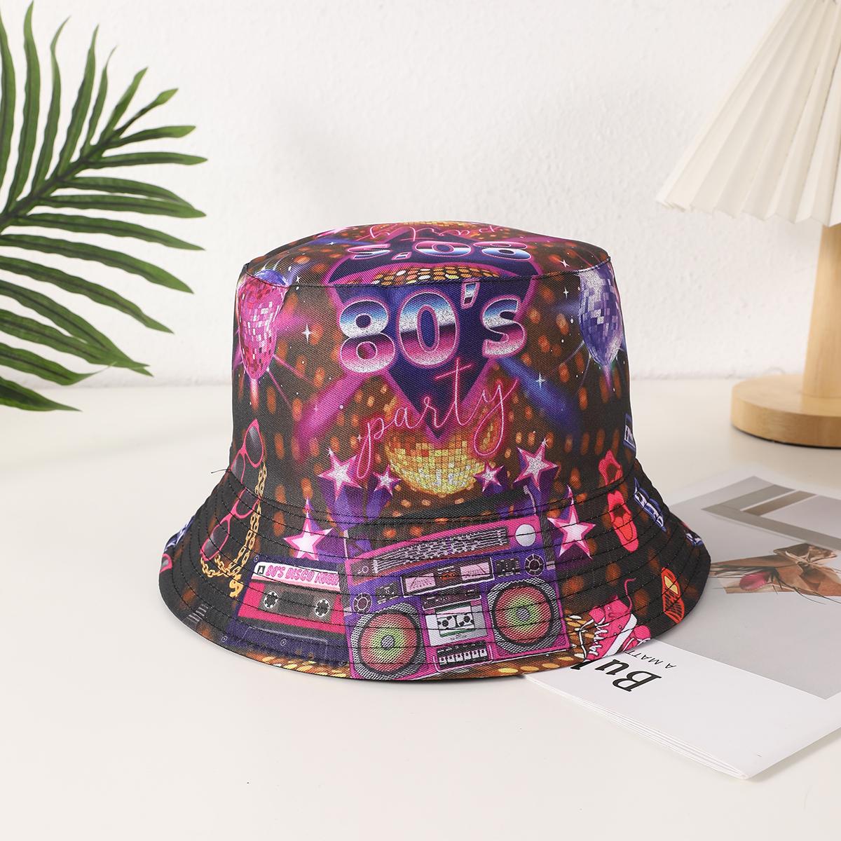 Personalized retro style full of graffiti letters fisherman hat men and women with the same daily all-in-one trend visor One Size
Personalized retro style full of graffiti letters fisherman hat men and women with the same daily all-in-one trend visor One Size