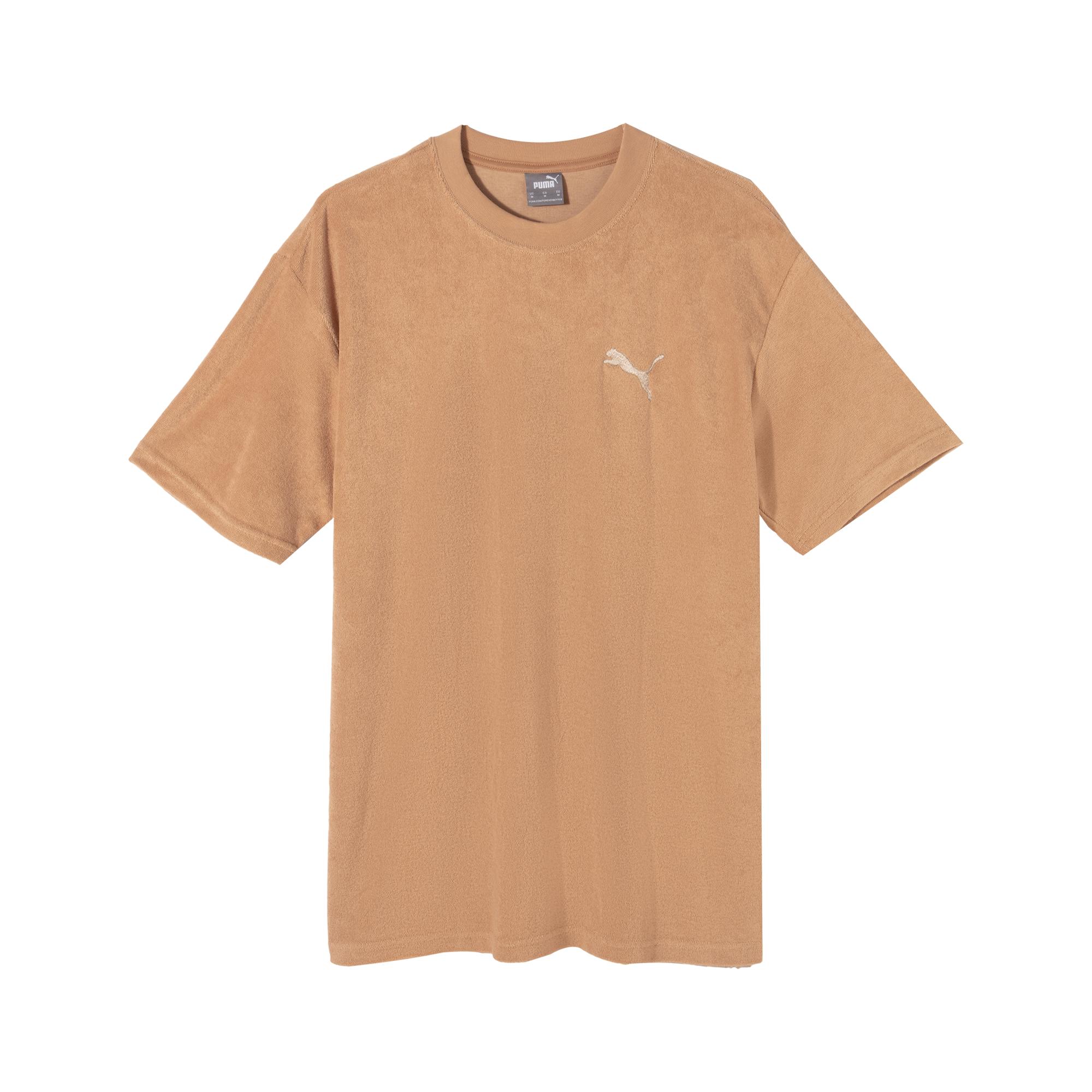 Puma Toweling Cat Relaxed Basic Series Casual Loose Comfortable Short Sleeve T-Shirt Men Tops Desert-Yellow 68435463 XS
Puma Toweling Cat Relaxed Basic Series Casual Loose Comfortable Short Sleeve T-Shirt Men Tops Desert-Yellow 68435463 XS