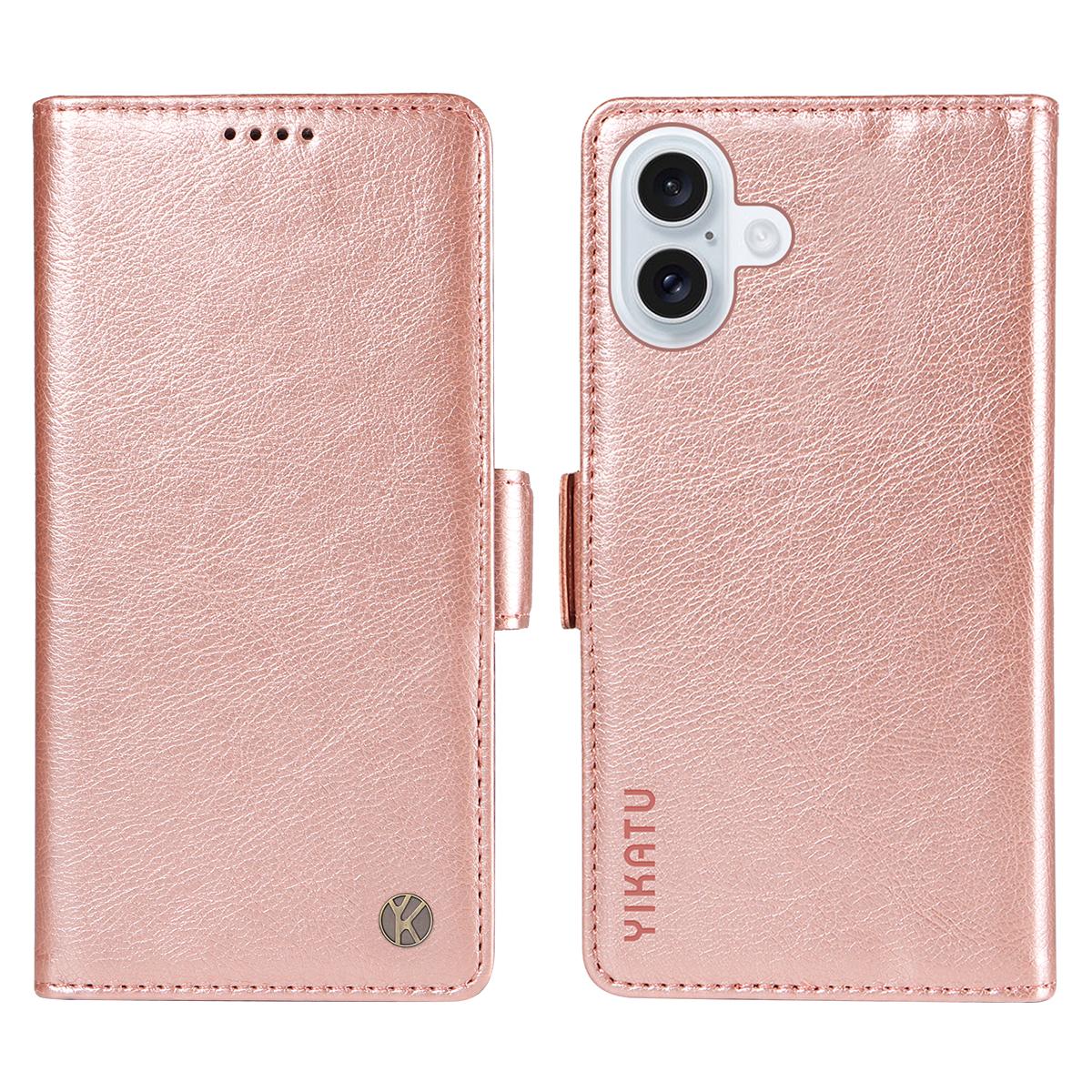 For iPhone 17 Case YIKATU YK-007 Litchi Texture PU Leather Wallet Phone Cover
For iPhone 17 Case YIKATU YK-007 Litchi Texture PU Leather Wallet Phone Cover