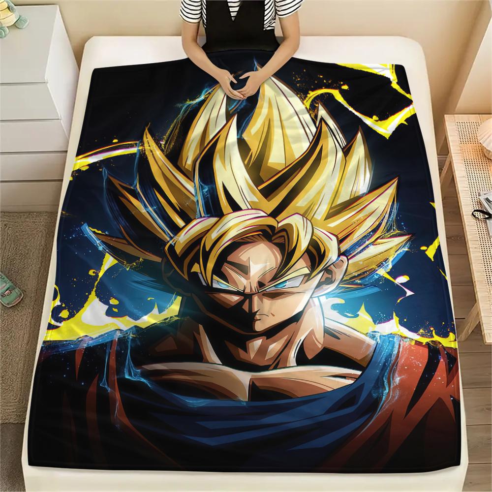 Son Goku Print Flannel Blanket, Versatile Use for Sofa Bed Chair, Picnic Travel, Warm Bedroom Decor -HE15 75x90cm
Son Goku Print Flannel Blanket, Versatile Use for Sofa Bed Chair, Picnic Travel, Warm Bedroom Decor -HE15 75x90cm