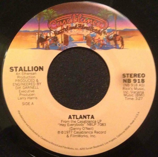 7inch Record STALLION DIK DARNELL DIK DARNELL Atlanta NB918 Casablanca 1977 US Rock Used
7inch Record STALLION DIK DARNELL DIK DARNELL Atlanta NB918 Casablanca 1977 US Rock Used