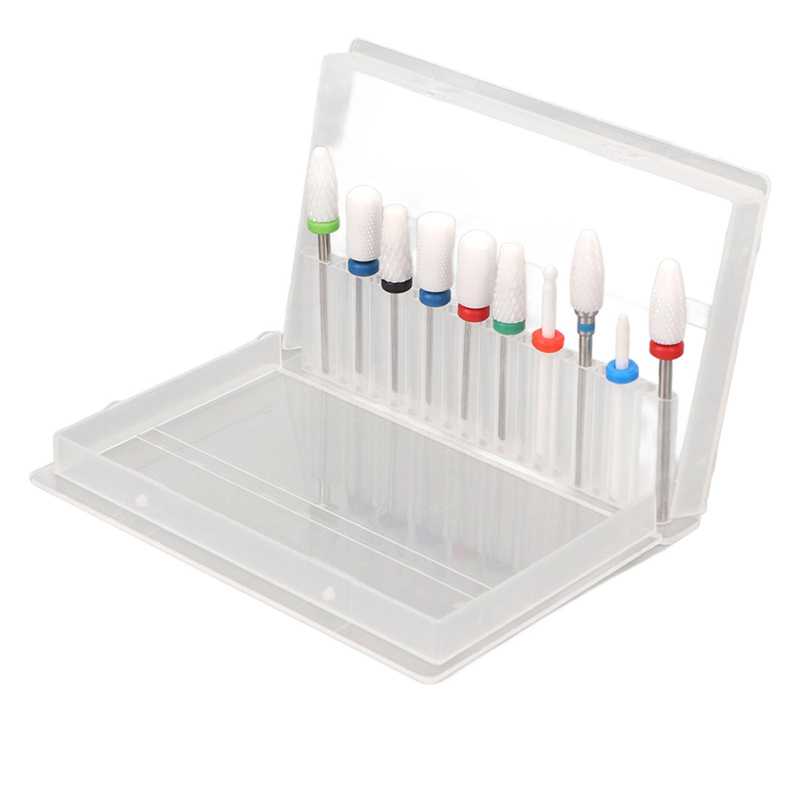 10 шт. Держатель для фрез для ногтей с 20 отверстиями, керамический, пыленепроницаемый, набор шлифовальных головок для маникюра
10 шт. Держатель для фрез для ногтей с 20 отверстиями, керамический, пыленепроницаемый, набор шлифовальных головок для маникюра