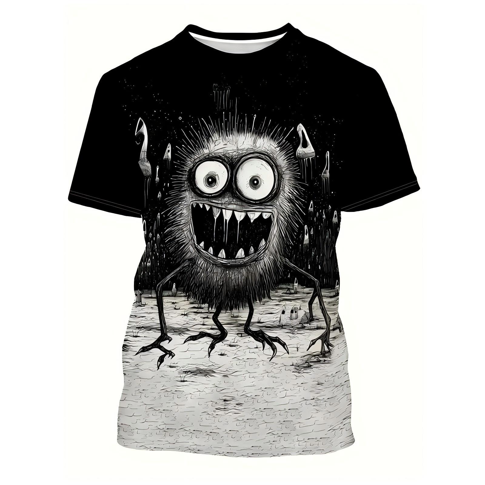Футболка Novel And Chic Smile Monster Graphic 3D Print для мужчин, летняя мода, повседневная, свободный топ с коротким рукавом и круглым воротником S
Футболка Novel And Chic Smile Monster Graphic 3D Print для мужчин, летняя мода, повседневная, свободный топ с коротким рукавом и круглым воротником S