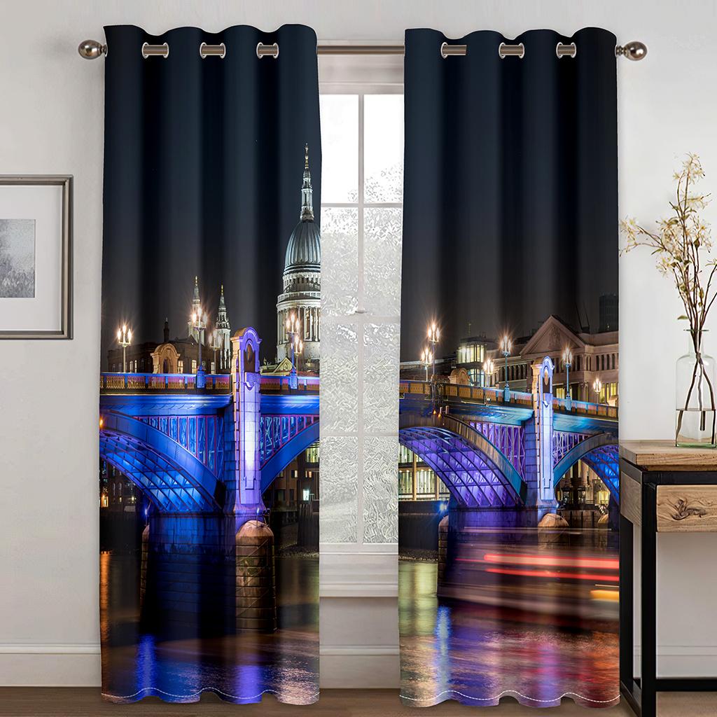 Готовые городские шторы-мостики для гостиной, затемняющие оконные занавески для спальни, гостиной, ванной комнаты, кухни, домашний декор W50H130(CM)x2&Hook
Готовые городские шторы-мостики для гостиной, затемняющие оконные занавески для спальни, гостиной, ванной комнаты, кухни, домашний декор W50H130(CM)x2&Hook