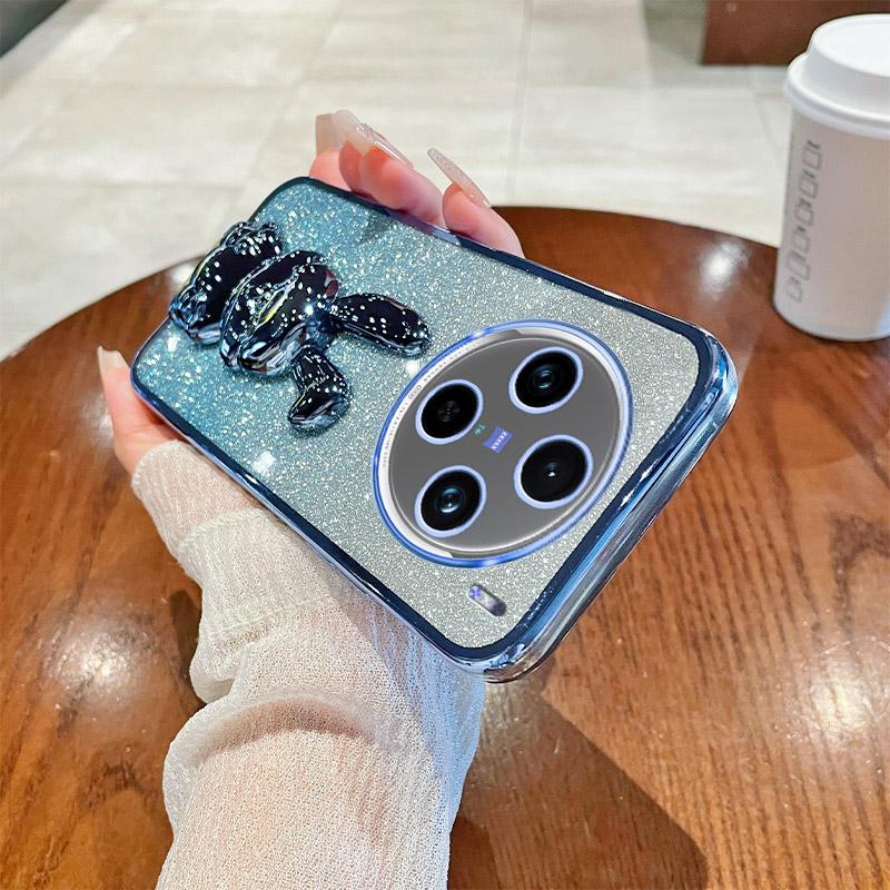 For vivo X100 5G PC+TPU Case Rabbit Design Slim Kickstand Phone Cover Purple
For vivo X100 5G PC+TPU Case Rabbit Design Slim Kickstand Phone Cover Purple