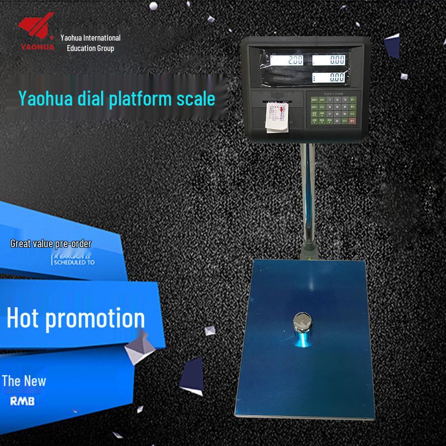 Электронные весы для взвешивания и определения цены Shanghai Yaohua XK3190-A23P с чековым принтером, Вместимость: 60кг/150кг 100kg 30x40cm with printer
Электронные весы для взвешивания и определения цены Shanghai Yaohua XK3190-A23P с чековым принтером, Вместимость: 60кг/150кг 100kg 30x40cm with printer