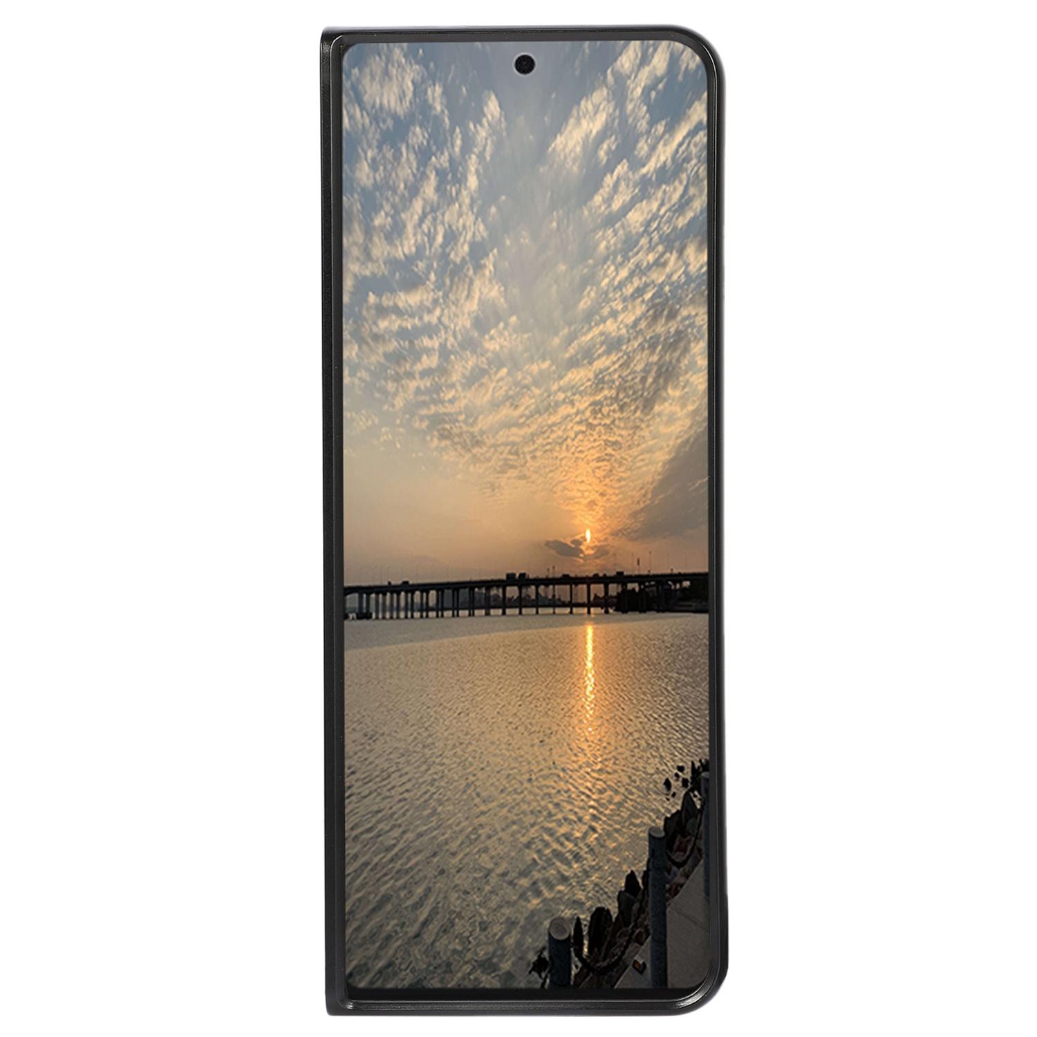 For Samsung Galaxy Z Fold4 5G Anti-drop Phone Case Carbon Fiber Texture Case PU Leather Coated PC Mobile Phone Protective Cover Black
For Samsung Galaxy Z Fold4 5G Anti-drop Phone Case Carbon Fiber Texture Case PU Leather Coated PC Mobile Phone Protective Cover Black