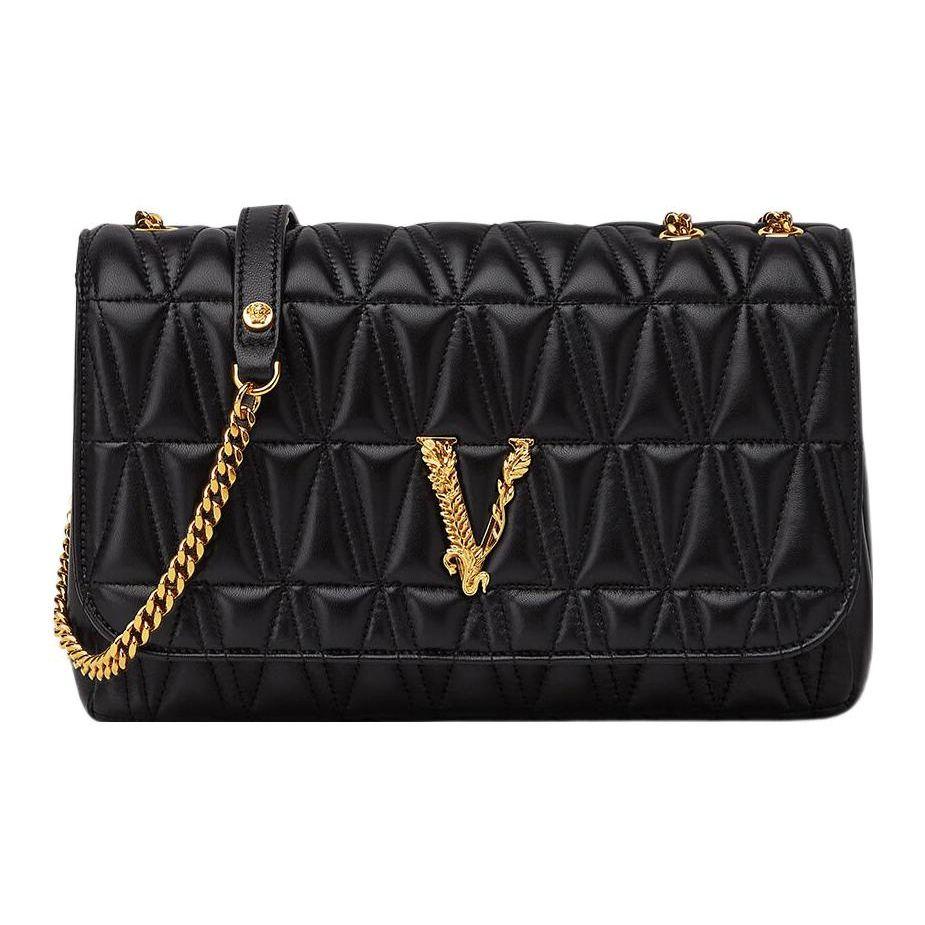 Versace Virtus V Quilted Baroque Print Magnetic Flap Lambskin Tote Shoulder Bag Women bags Black DBFH822-D2NTRT-DNMOV Basic Set (Bag+Dust Bag)
Versace Virtus V Quilted Baroque Print Magnetic Flap Lambskin Tote Shoulder Bag Women bags Black DBFH822-D2NTRT-DNMOV Basic Set (Bag+Dust Bag)