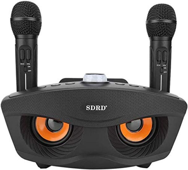 Bluetooth Караоке Домашнє KTV Бездротова Система Мікрофонів з 2 Ручними TF Караоке Спів Портативний Професійний Домашній KTV Набір Мікрофон, Мікрофони, чорний
Bluetooth Караоке Домашнє KTV Бездротова Система Мікрофонів з 2 Ручними TF Караоке Спів Портативний Професійний Домашній KTV Набір Мікрофон, Мікрофони, чорний