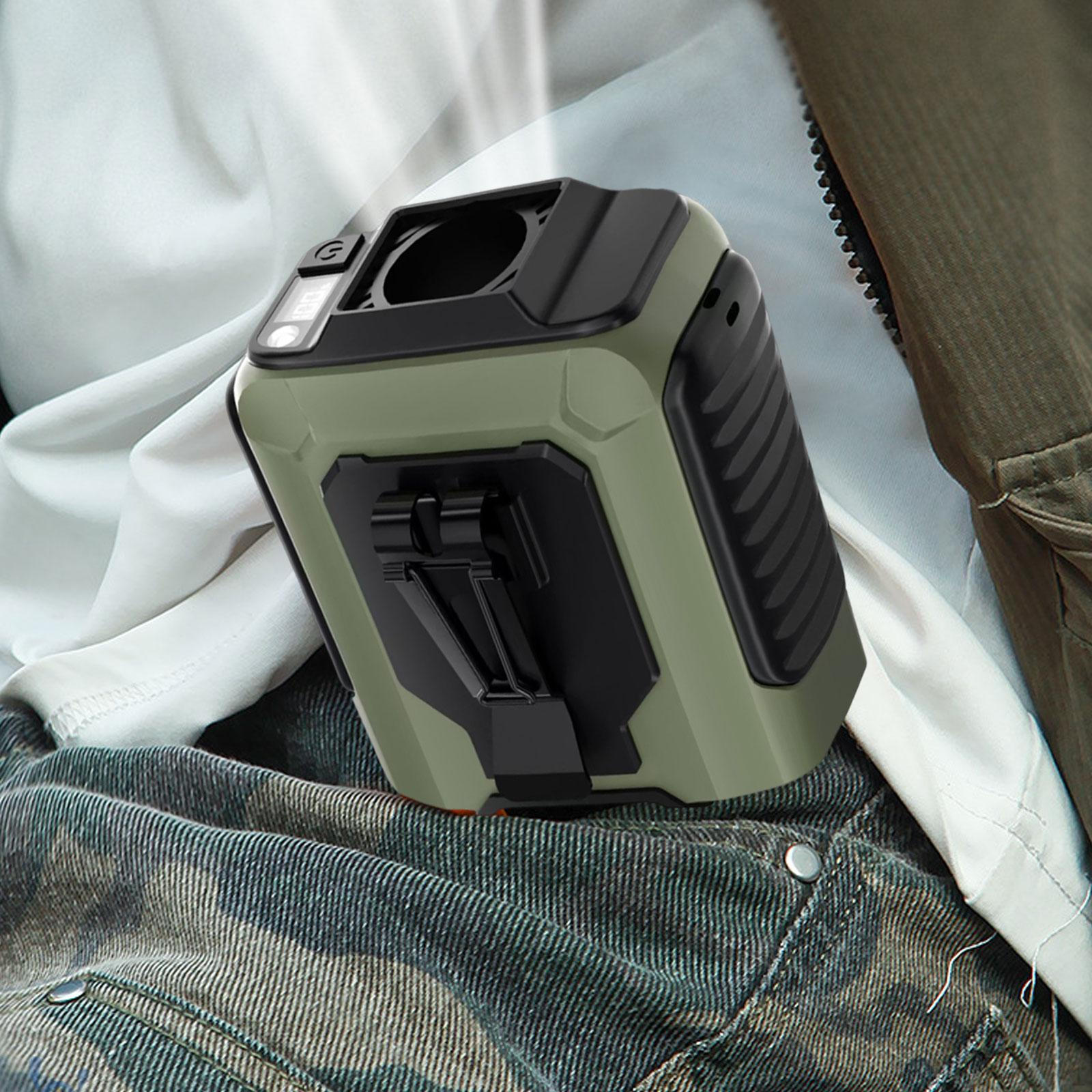 Portable Waist Fan 100 Gears Flashlight Clip on for Outside Farm Work Riding
Portable Waist Fan 100 Gears Flashlight Clip on for Outside Farm Work Riding